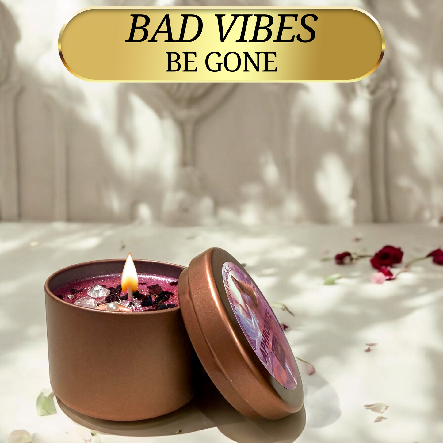 Aphrodite Conjuring Spell Candle - Love, Sensuality, Beauty and Self-love