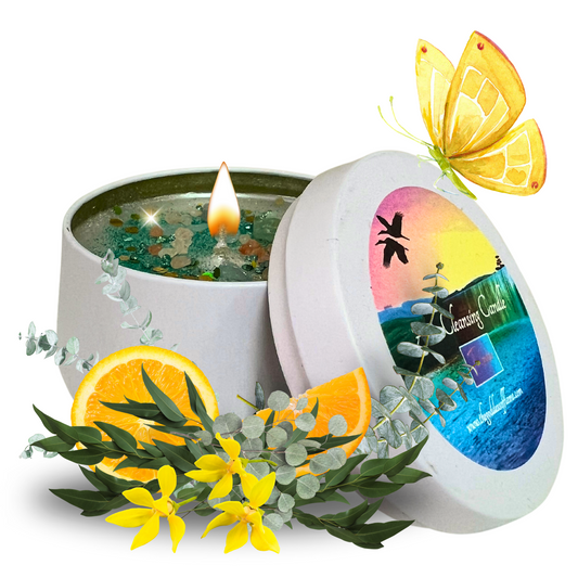 Aura Cleansing Candle for Spiritual Healing and Energy Renewal