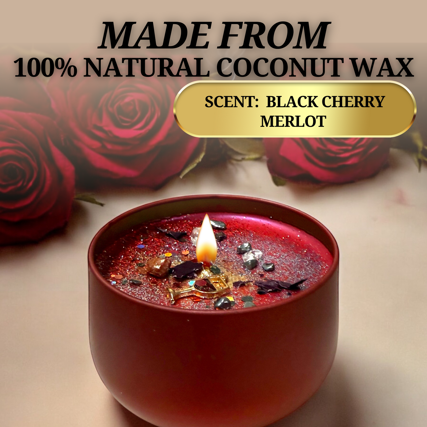 Pomba Gira Spell Candle - Attract love, Confidence, and Abundance