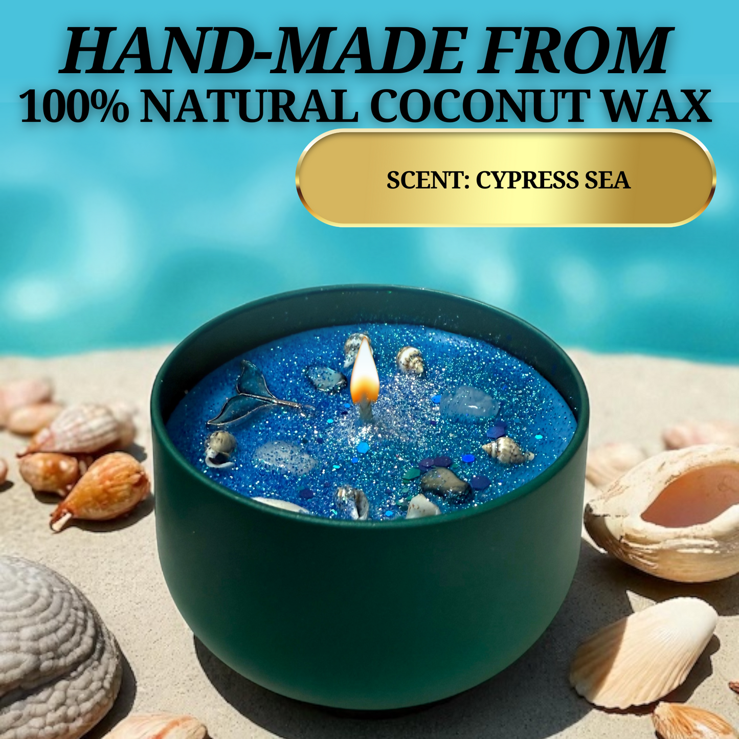 Yemaya ritual candle burning for offerings, healing, and protection rituals