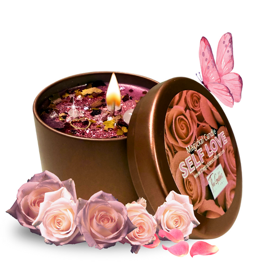 Self Love Ritual Spell Candle – Spiritual Candle for Confidence and Healing