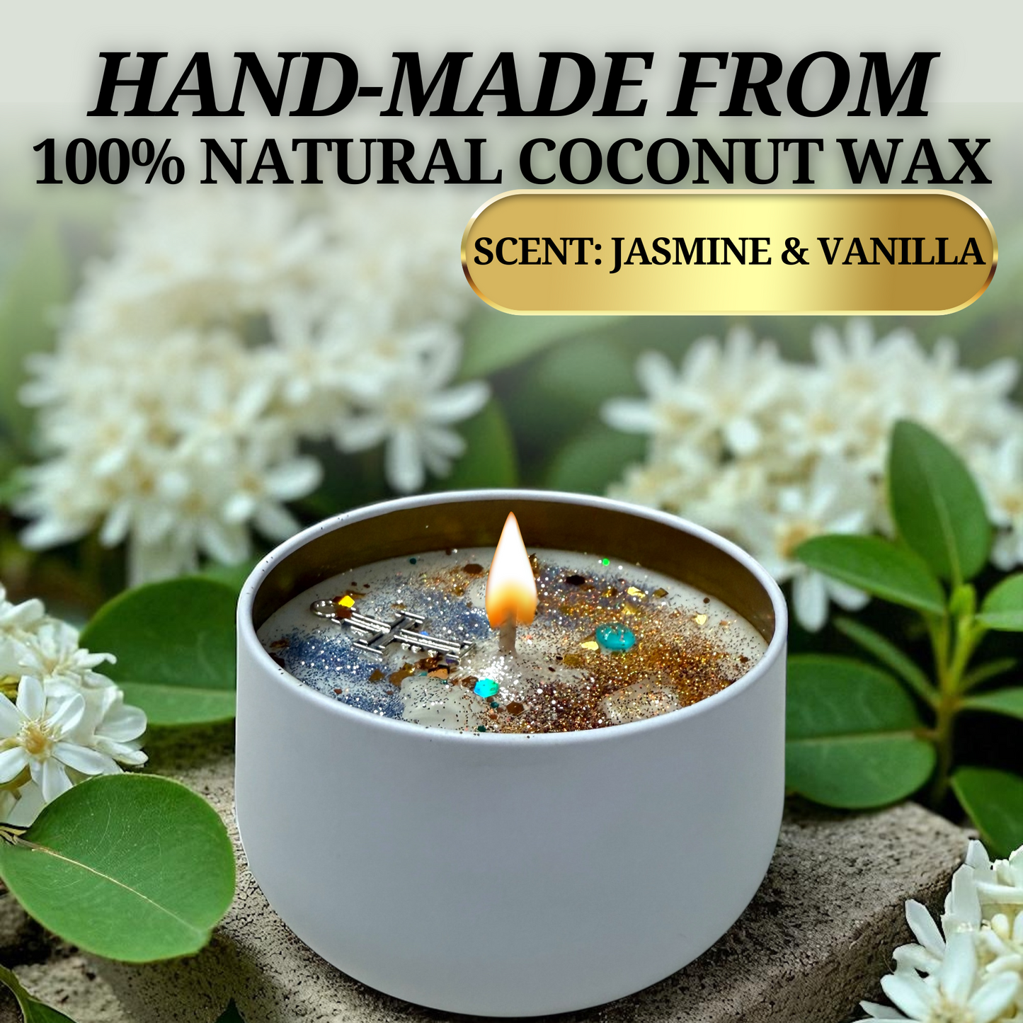 Sacred Soy Blend Prayer Candle for Christian Worship
