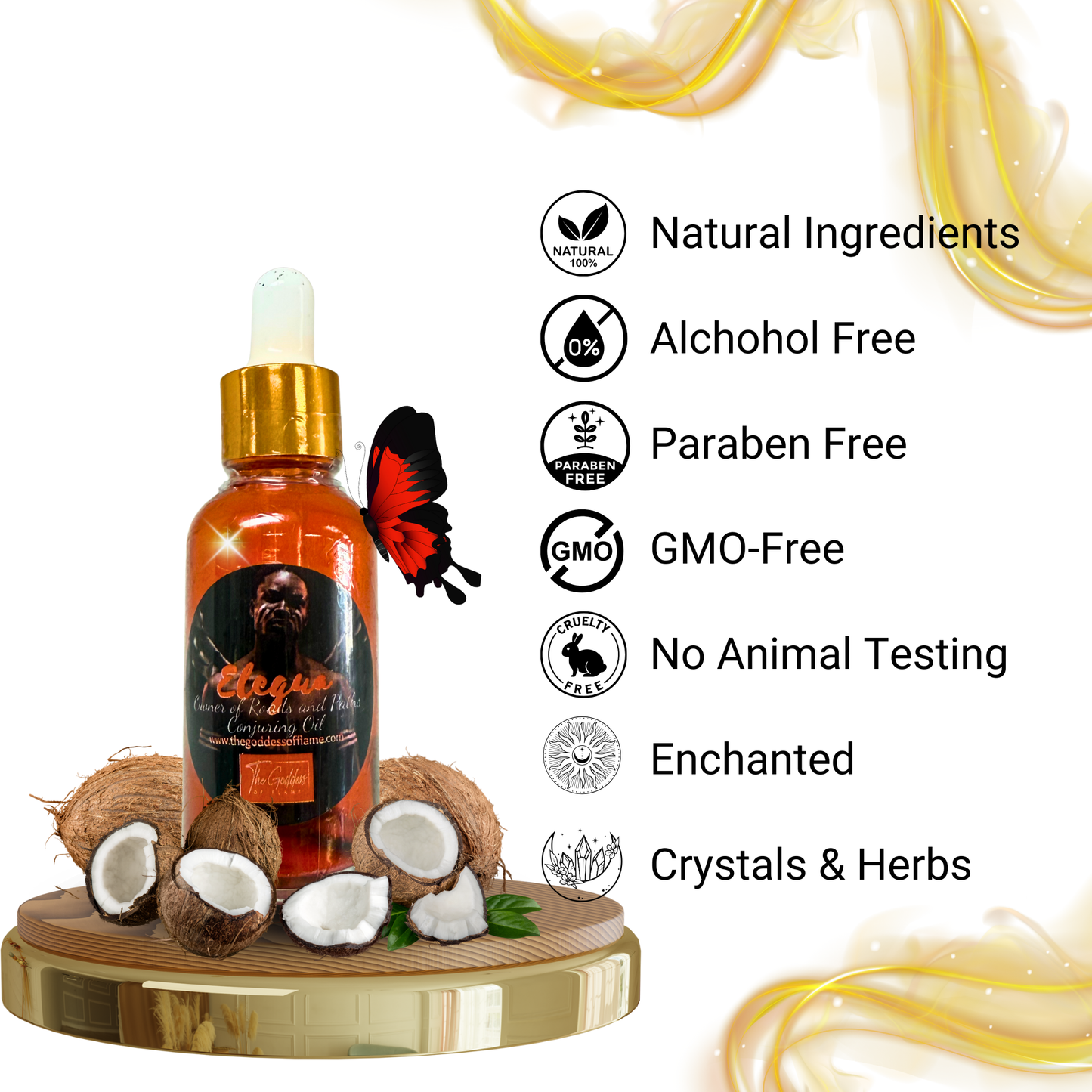 Elegua Oil (1 oz) – Ritual Conjure Oil for Road Opening, Guidance & Protection