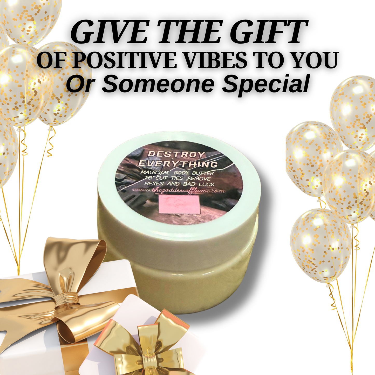Destroy Everything Body Butter – Hex Removal, Cord Cutting & Spiritual Cleanse