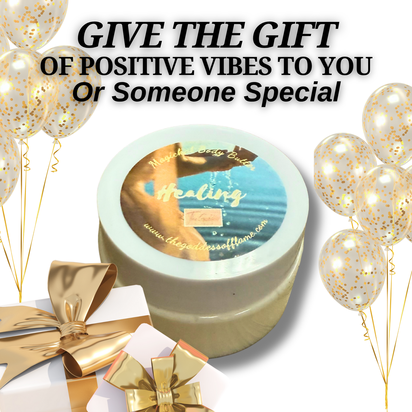 Healing Body Butter – Nourishing Moisturizer for Emotional Recovery & Skin Renewal