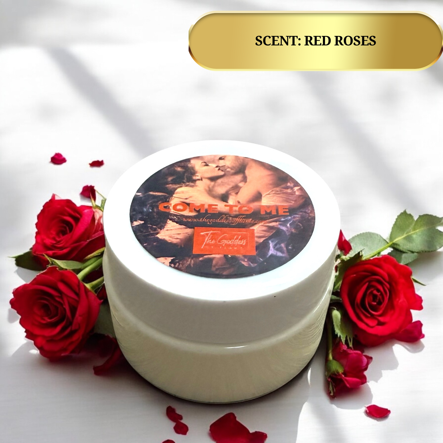 Spiritual body butter with rose and jasmine for love work