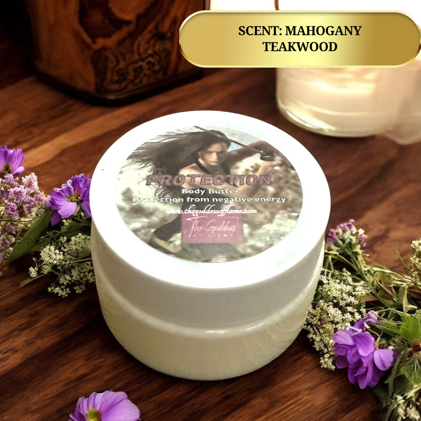 Protection Body Butter – Spiritual Shielding & Energy Defense with Clean Ingredients