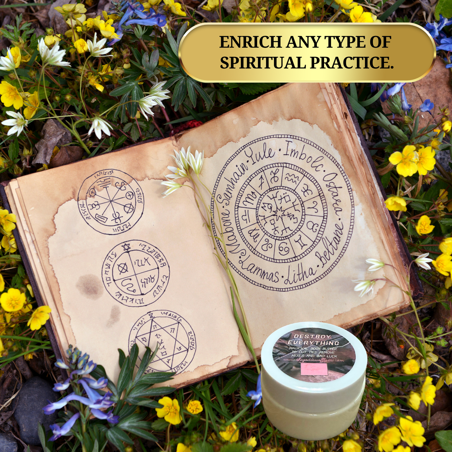 Destroy Everything Body Butter – Hex Removal, Cord Cutting & Spiritual Cleanse