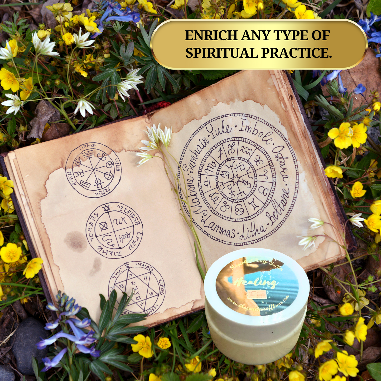 Healing Body Butter – Nourishing Moisturizer for Emotional Recovery & Skin Renewal
