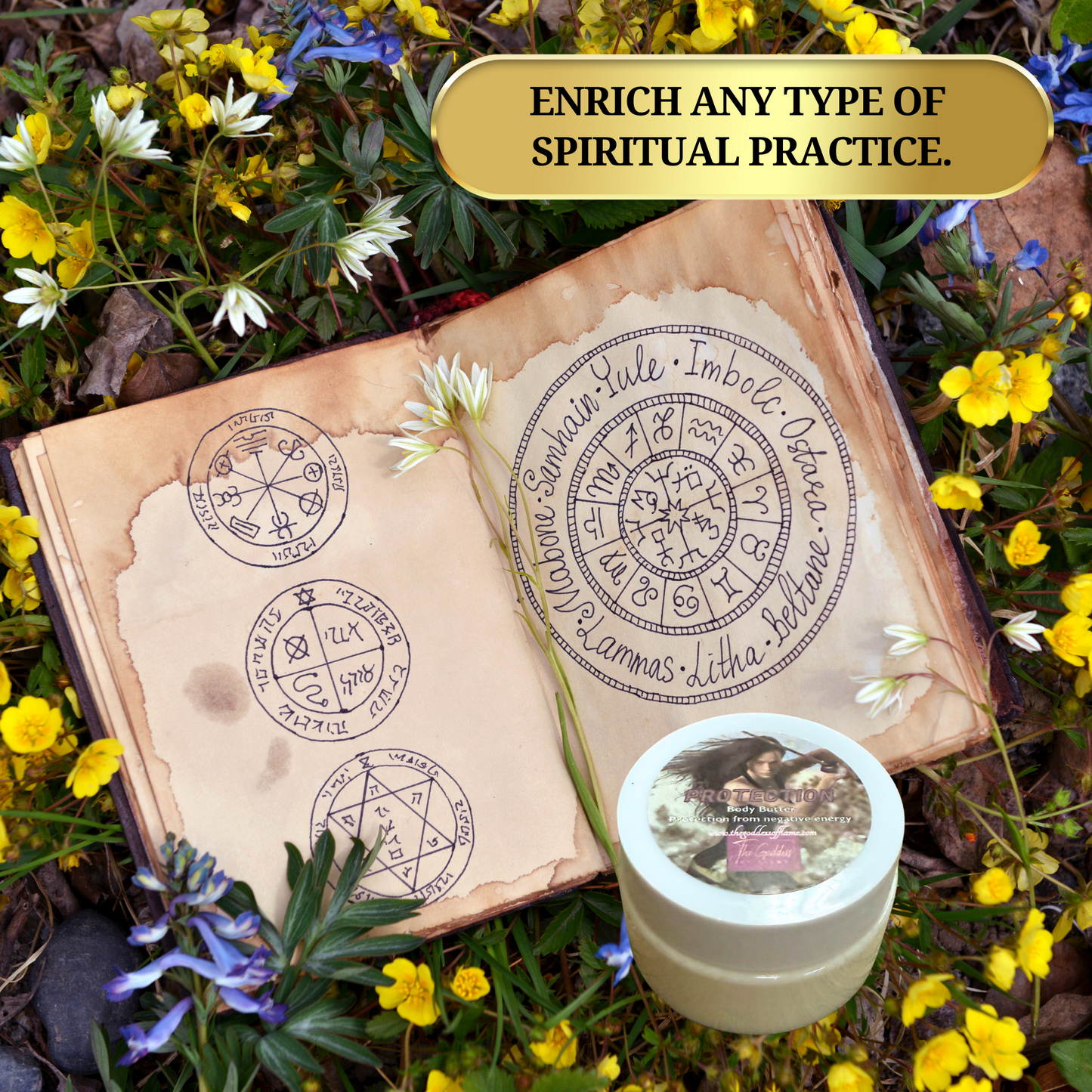 Protection Body Butter – Spiritual Shielding & Energy Defense with Clean Ingredients