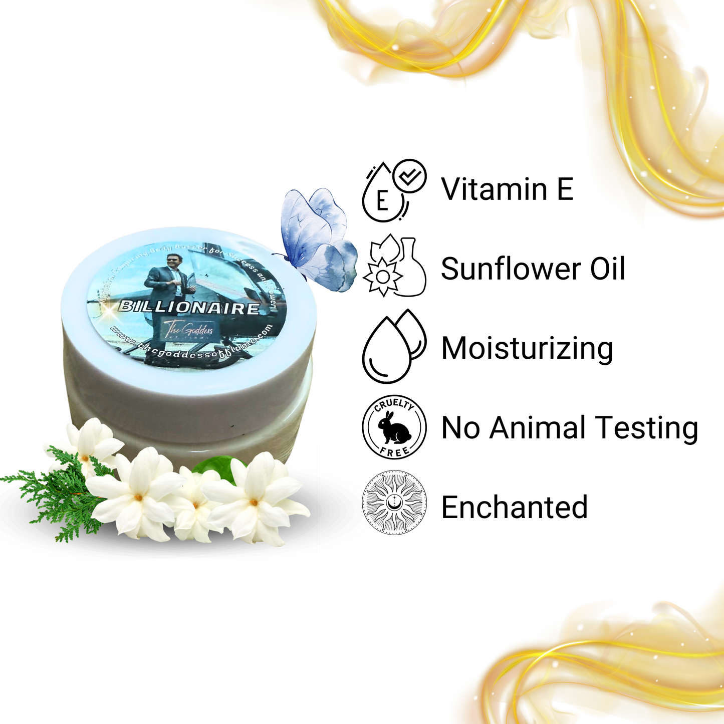 Billionaire Body Butter – Wealth Frequency Skincare for Confidence & Cash Flow