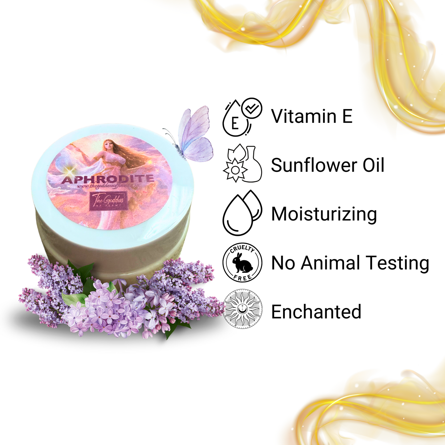 Aphrodite - The Goddess Of Love Spiritual Body Butter For Love, Beauty & Sensuality