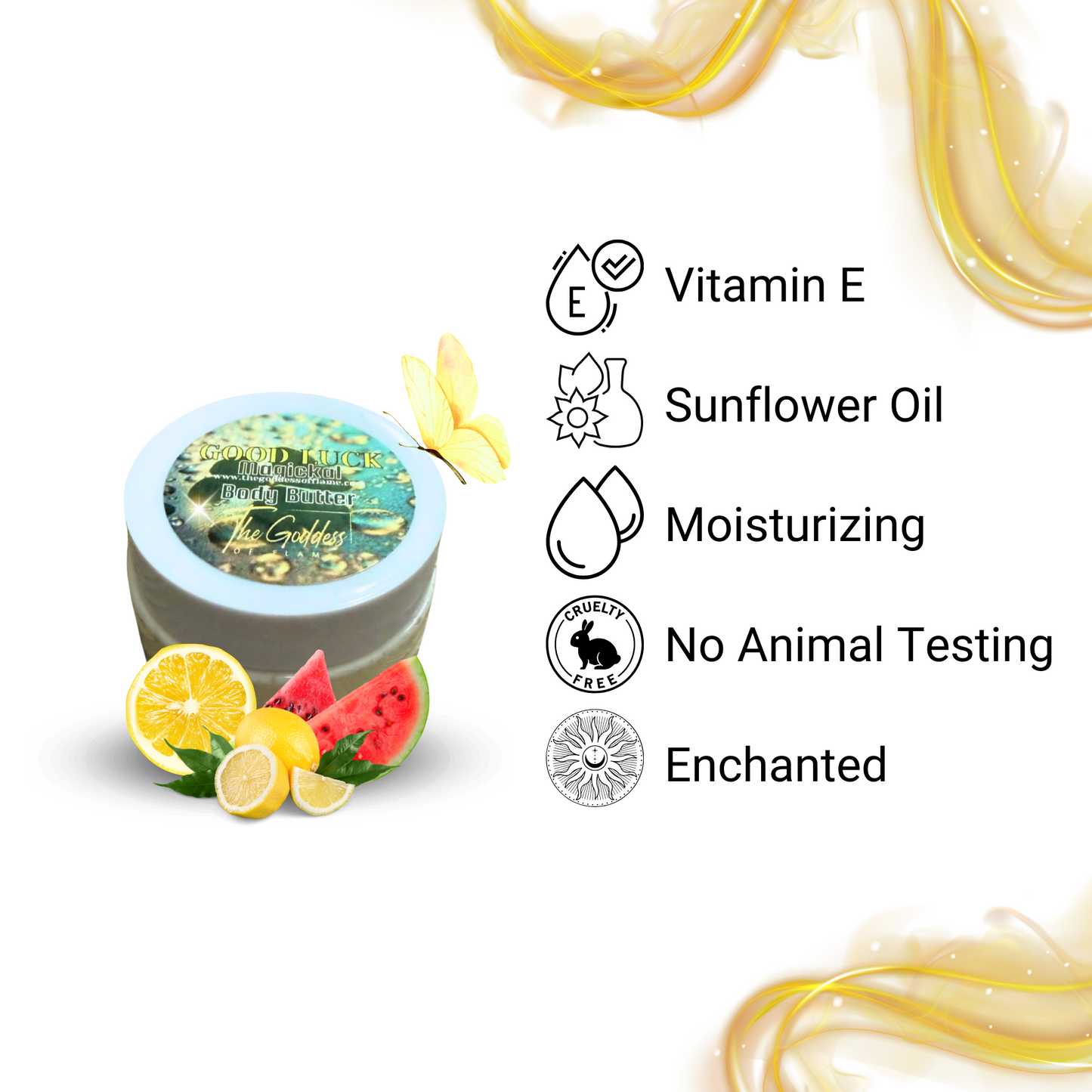 Good Luck Body Butter – Manifestation Skincare for Fortune, Success & Positive Energy