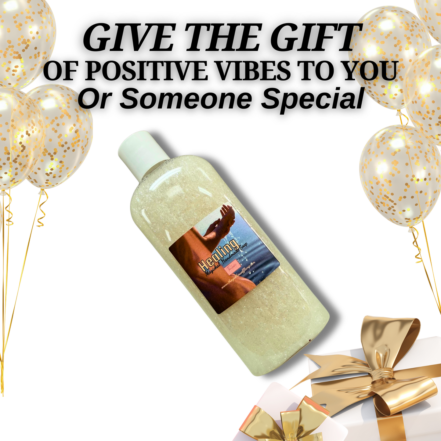 Healing Body Wash - For Spiritual, Physical and Emotional Healing