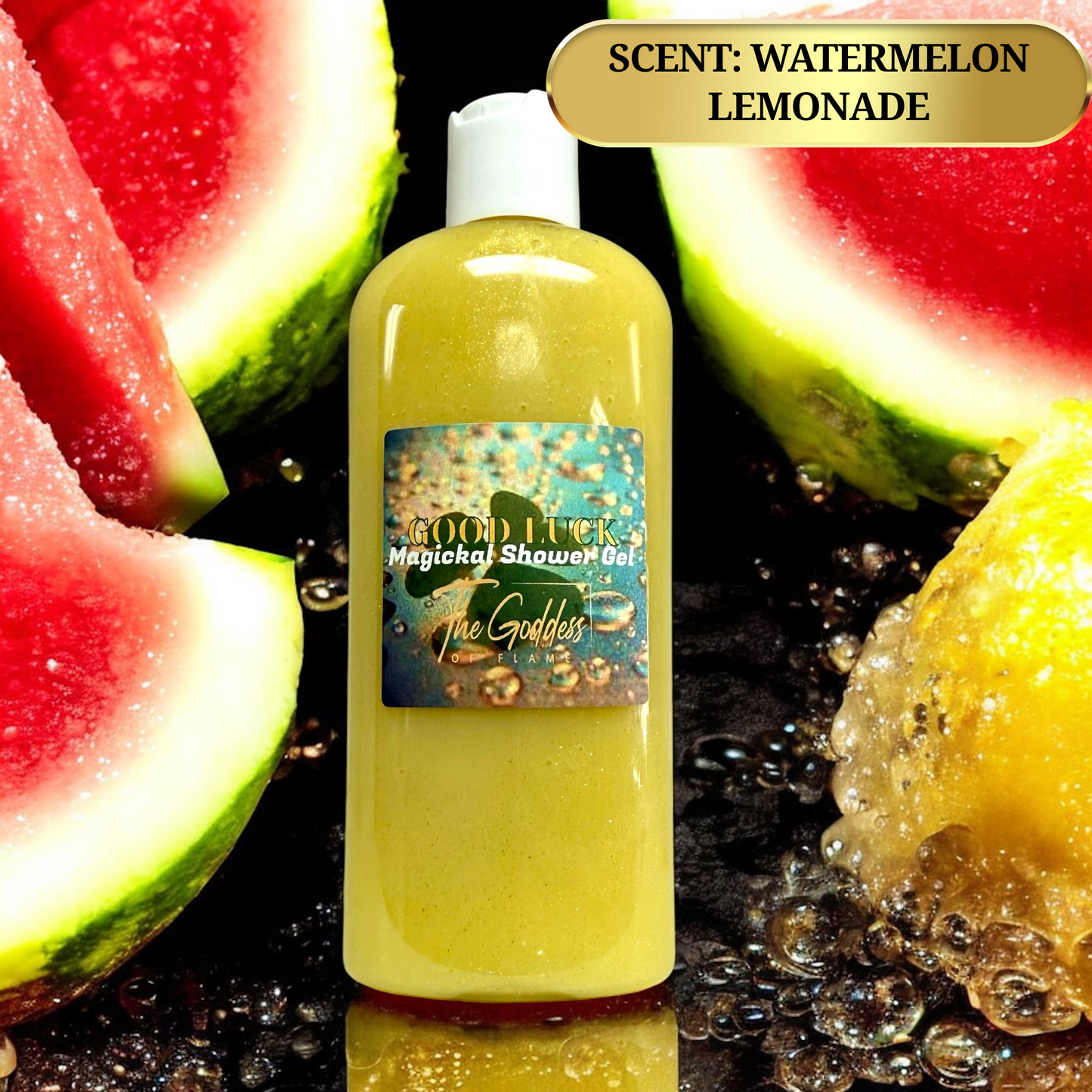 Good Luck Shower Gel – Attract Luck Daily with Watermelon Lemonade Scent