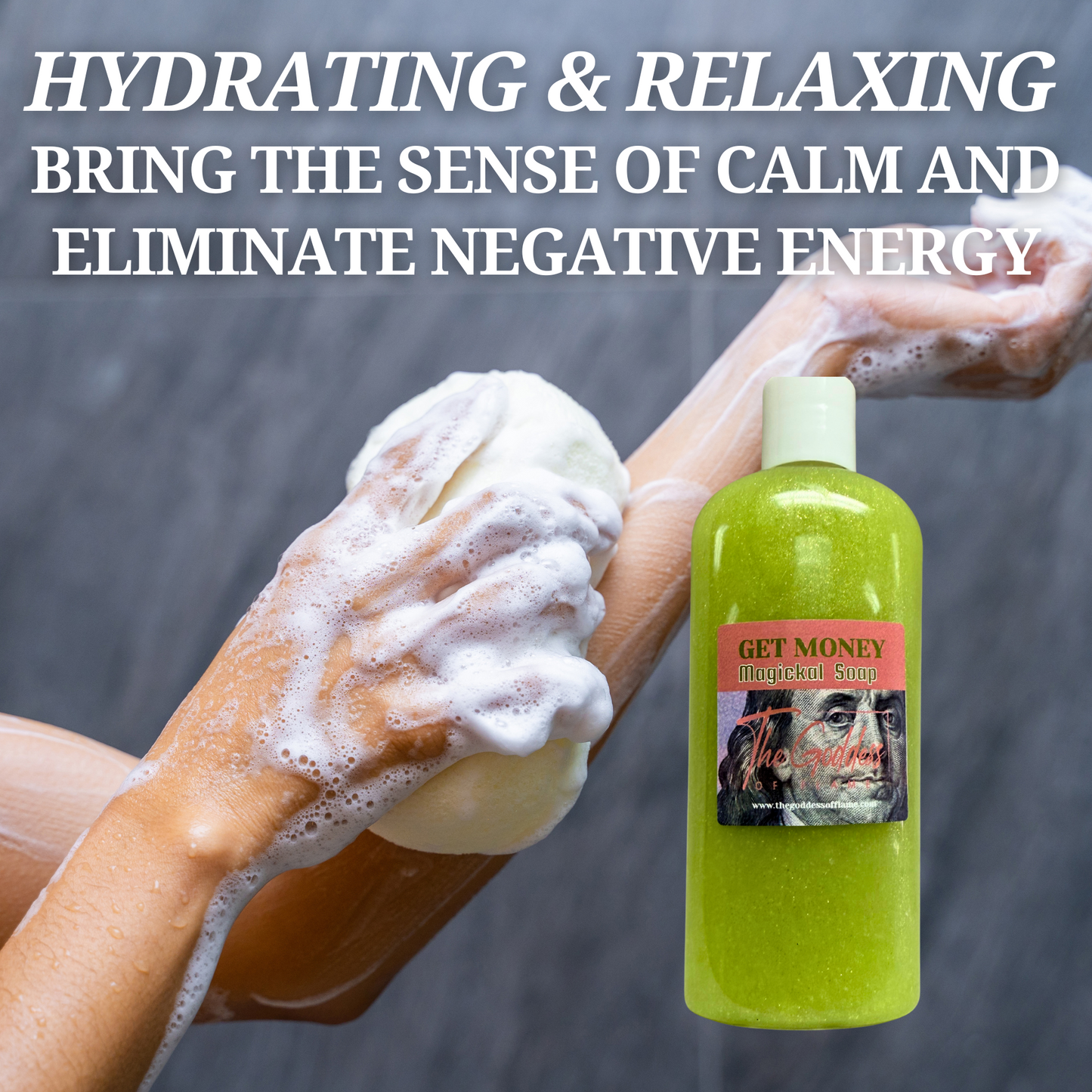 Get Money Shower Gel – Luxury Scented Body Wash for Confidence & Success