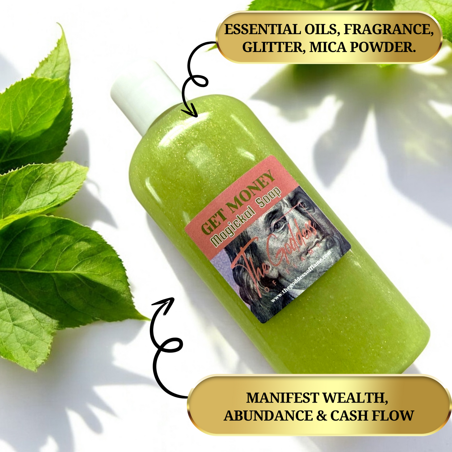 Get Money Shower Gel – Luxury Scented Body Wash for Confidence & Success