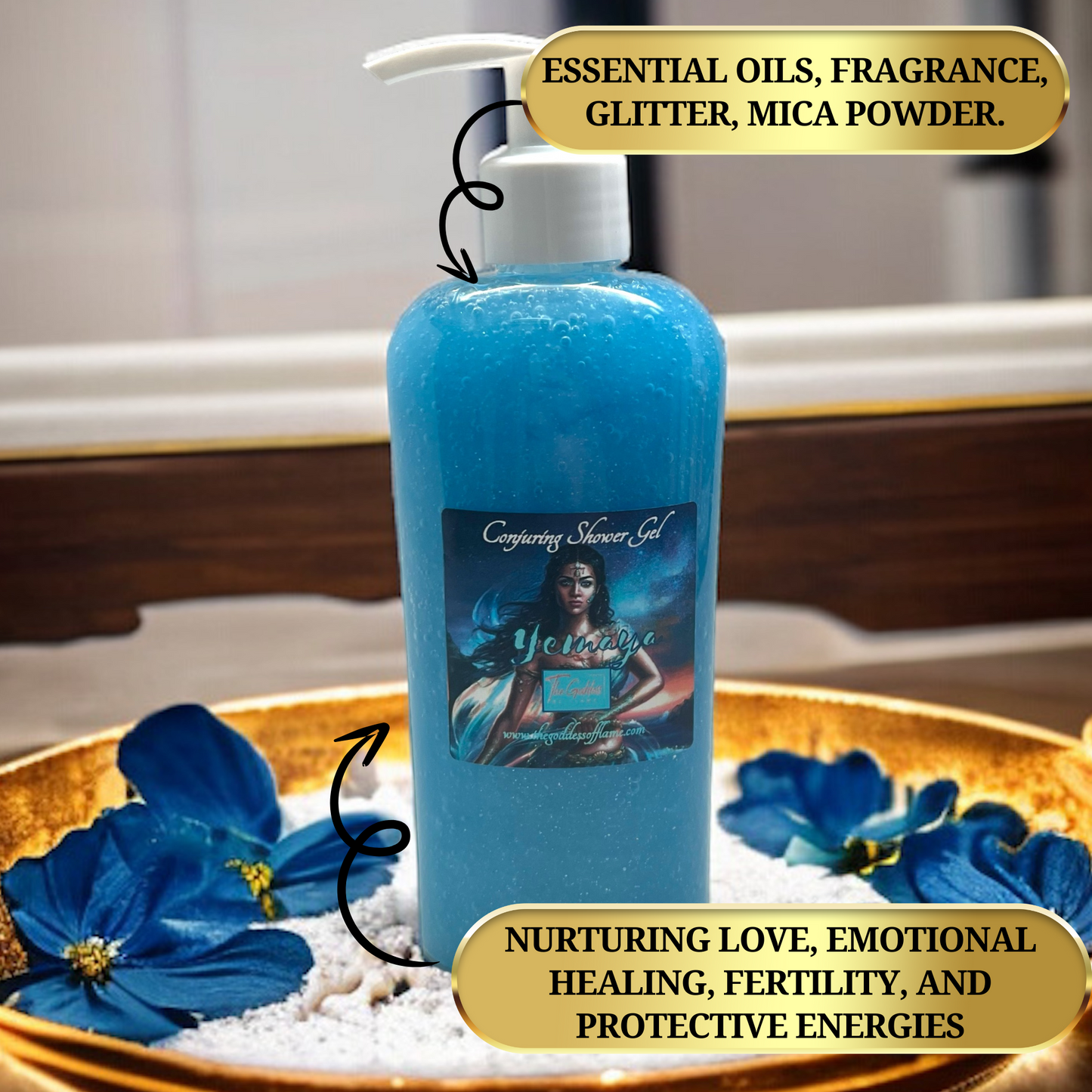 Yemaya Orisha of the Ocean Magic Shower Gel