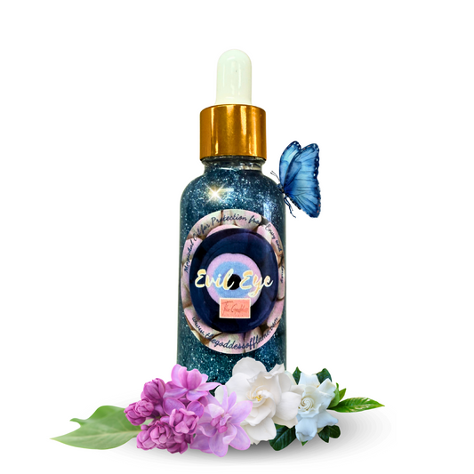 Evil Eye Oil Dropper for Protection Against Jealousy and Negative Energy