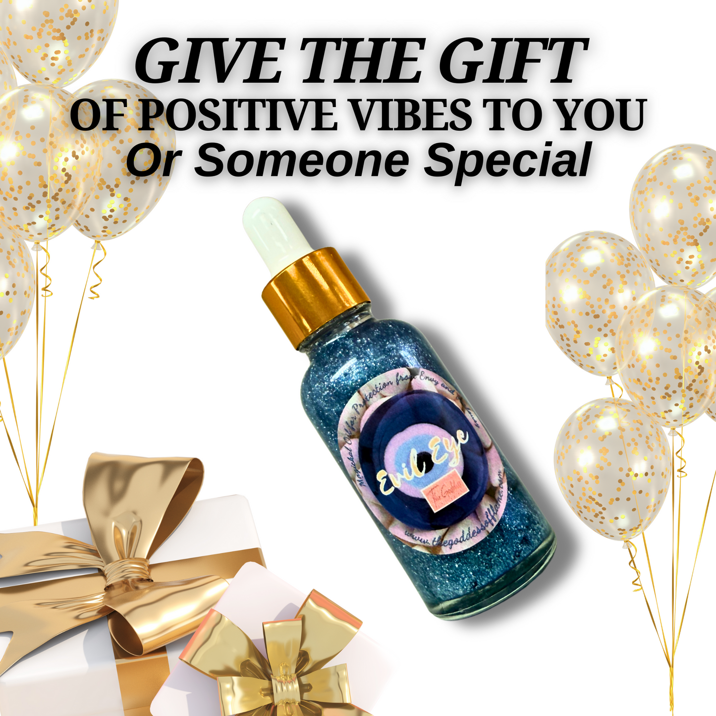 Evil Eye Oil Dropper – Ritual Oil for Protection from Negativity & Jealousy