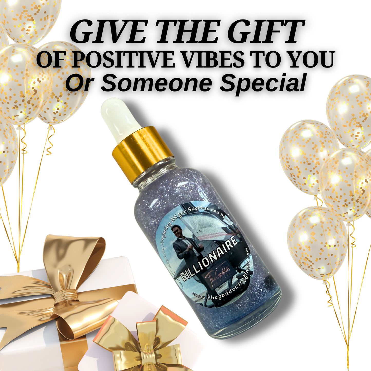 Billionaire Conjuring Oil - Attracts Abundance, Wealth Mindset, Enhances focus and Ambition