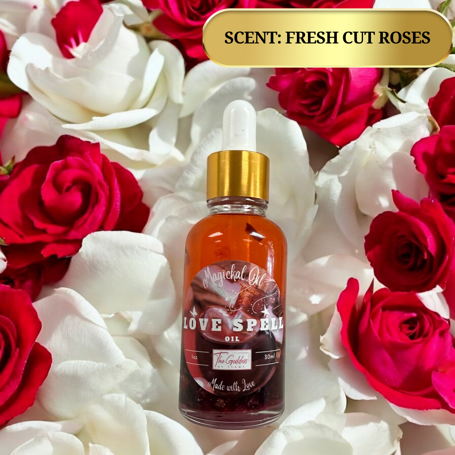 Love Spell Oil - Attracting New Love, Specific Person Love Spell, Love tie