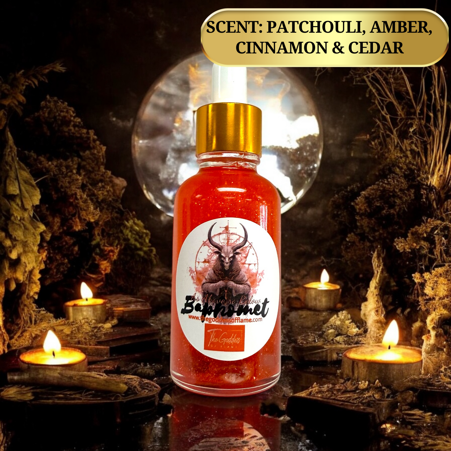 Baphomet Conjure Oil Dropper 30ml