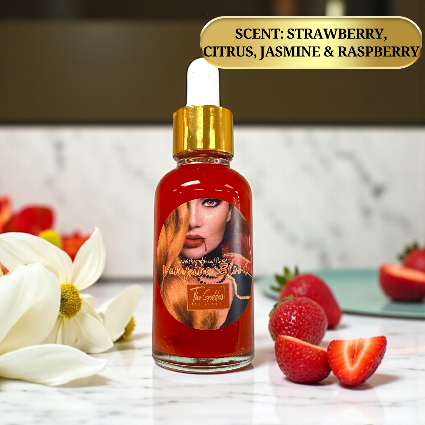 Ritual oil for seduction, power, and attraction spells
