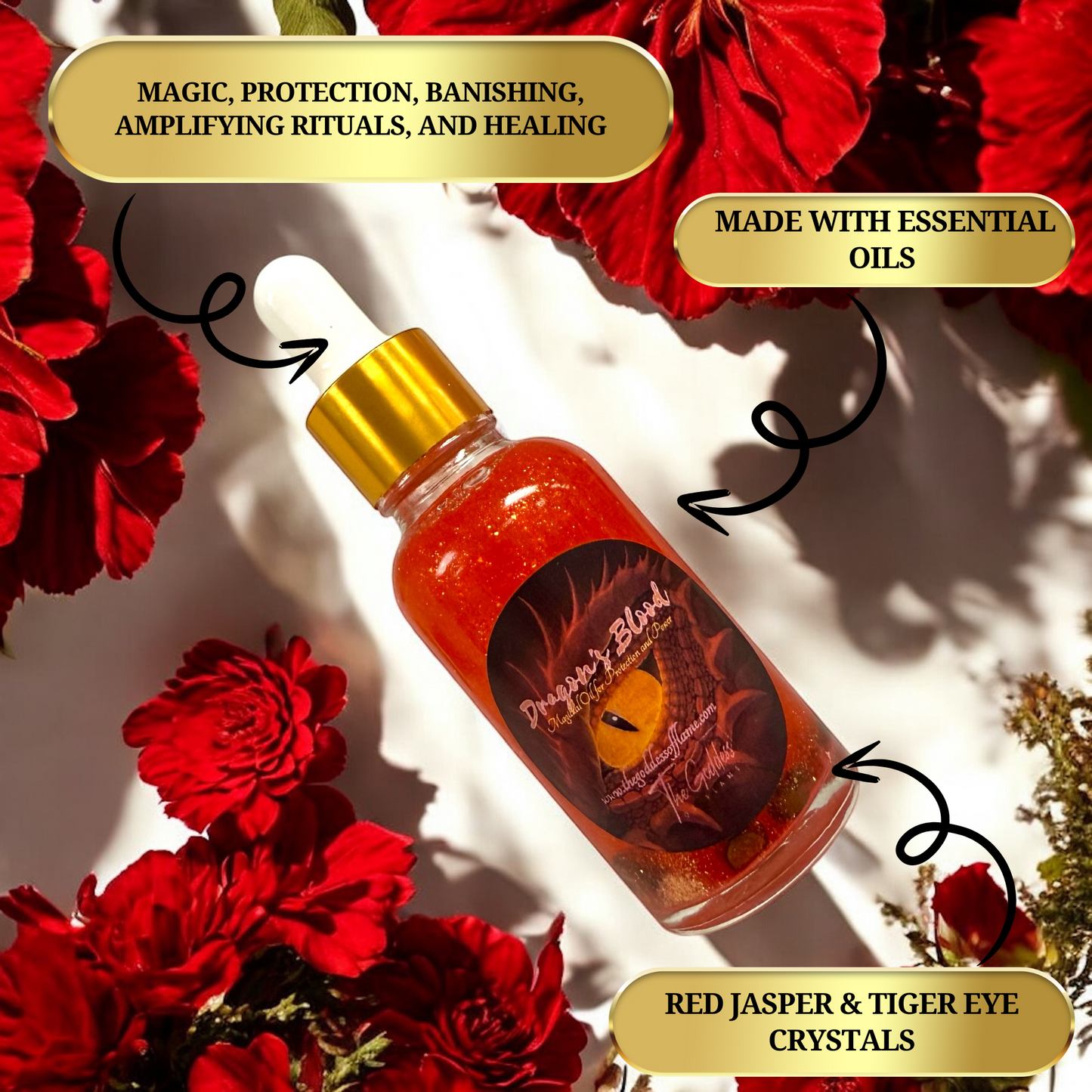 Dragon’s Blood Anointing Oil Dropper 30ml