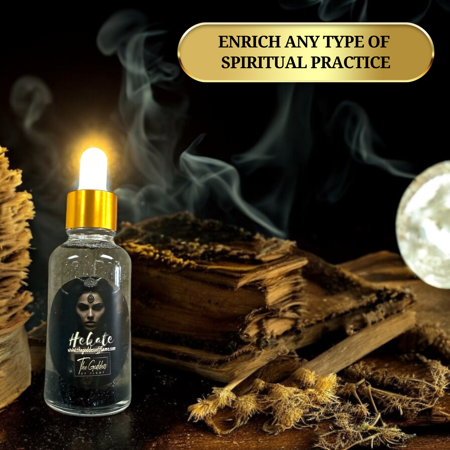 Hekate Conjuring Oil - For protection, Boundaries and Magick