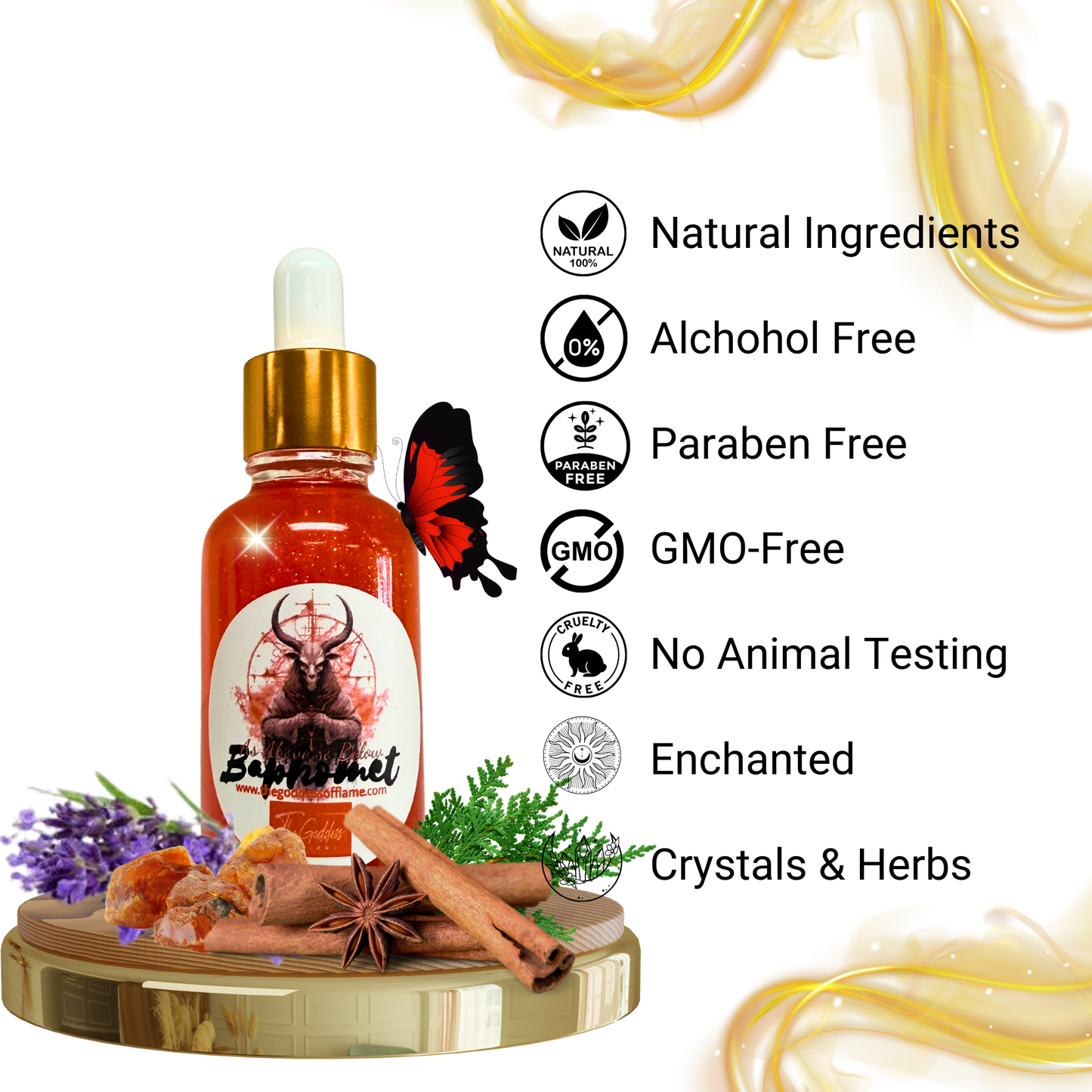Baphomet Conjure Oil Dropper 30ml