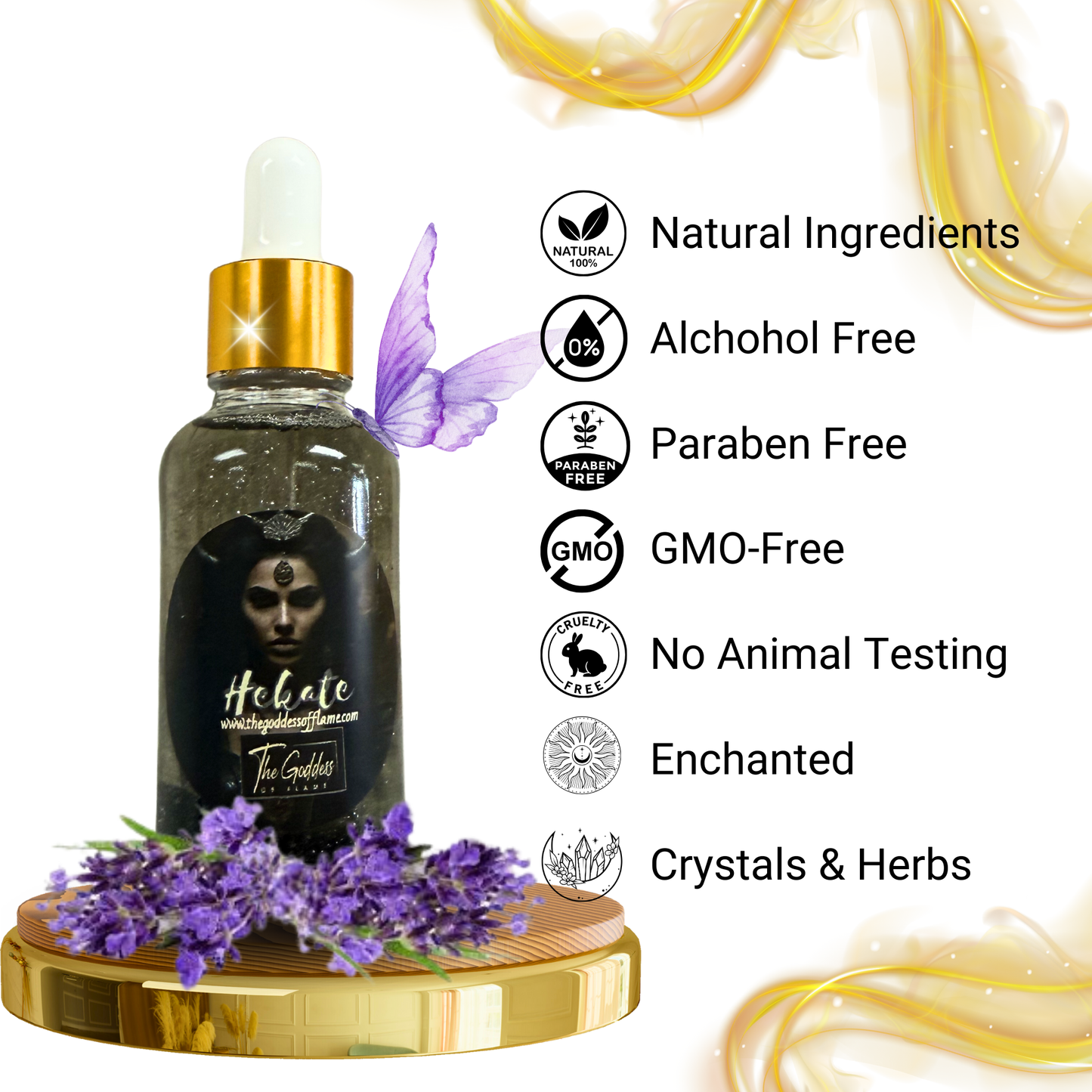Hekate Conjuring Oil - For protection, Boundaries and Magick