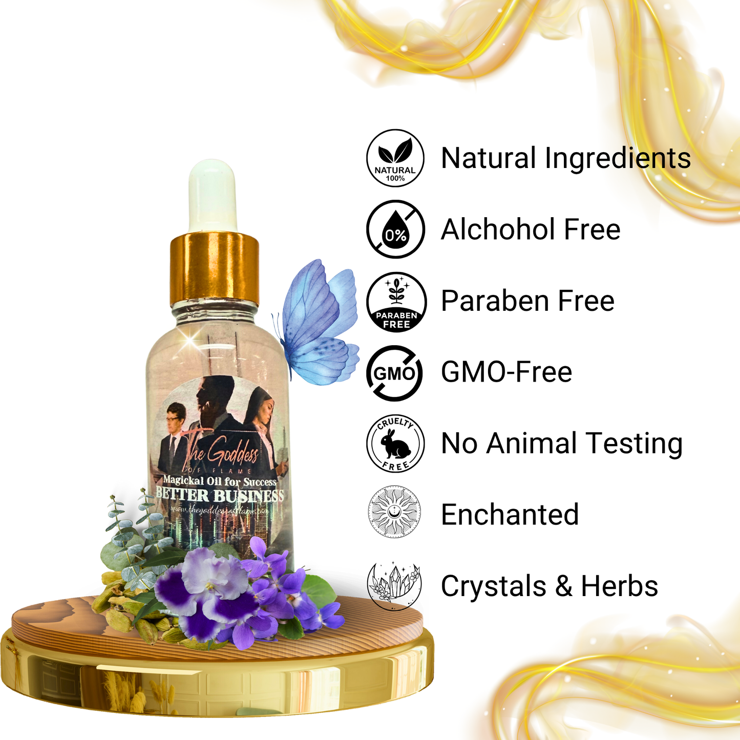 Metaphysical business success oil for abundance work