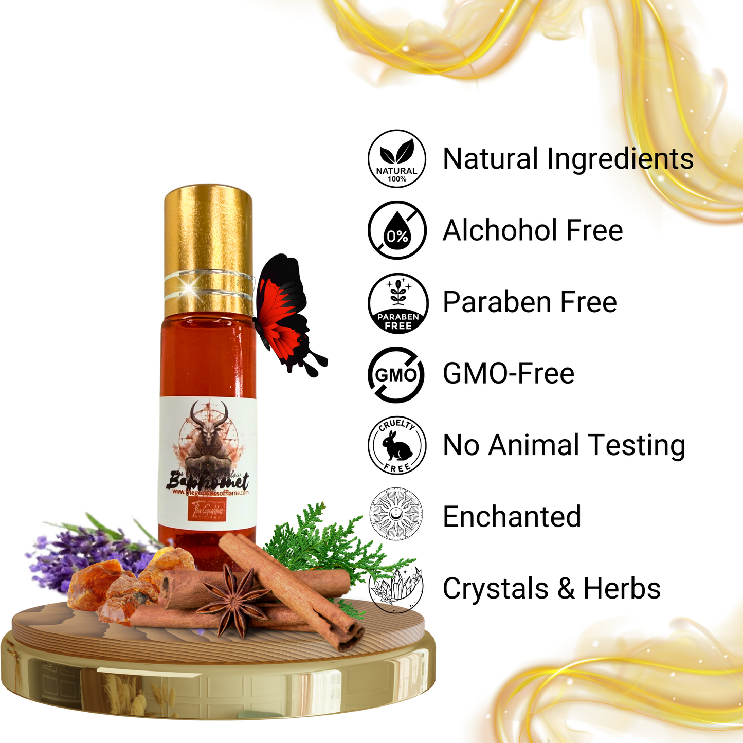 Baphomet Conjuring Magic Roll-On Perfume Oil