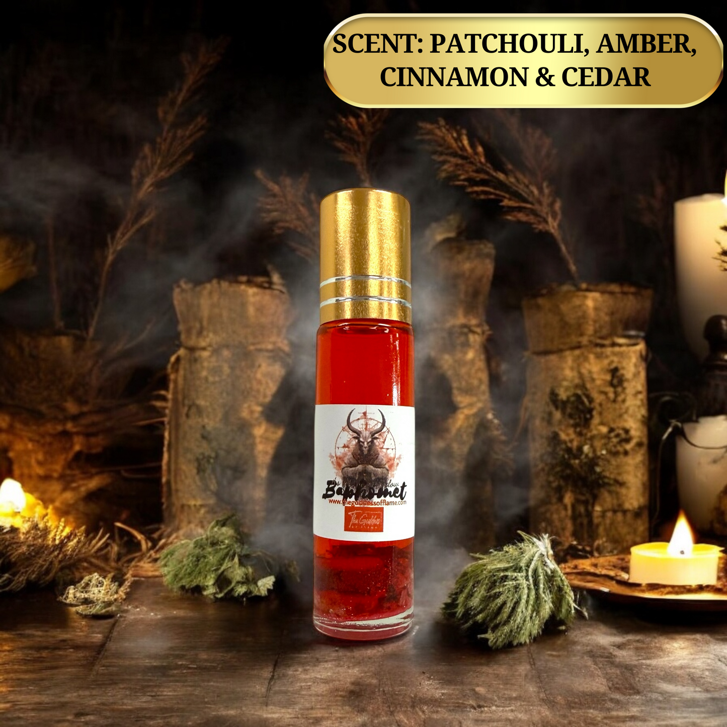 Baphomet Conjuring Magic Roll-On Perfume Oil
