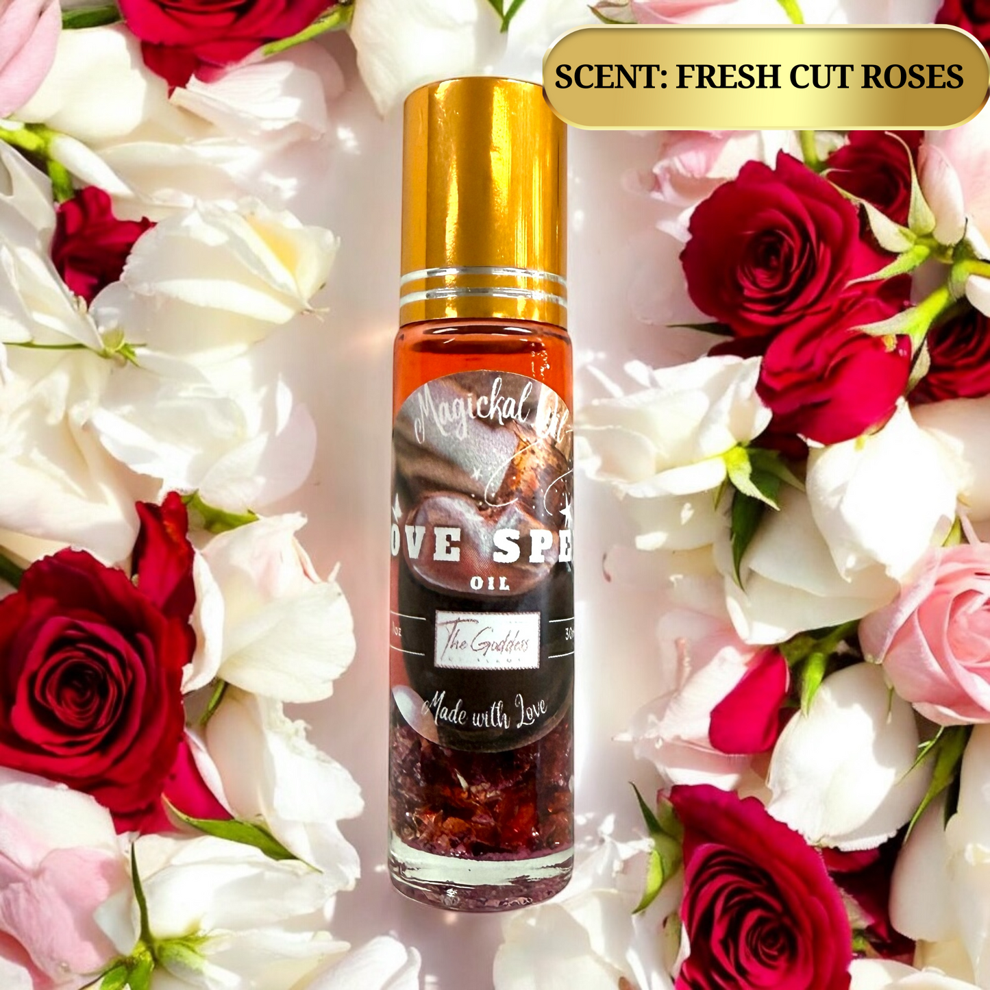 Love Spell Roll-On Perfume - Attracting New Love, Specific Person Love Spell, Love tie