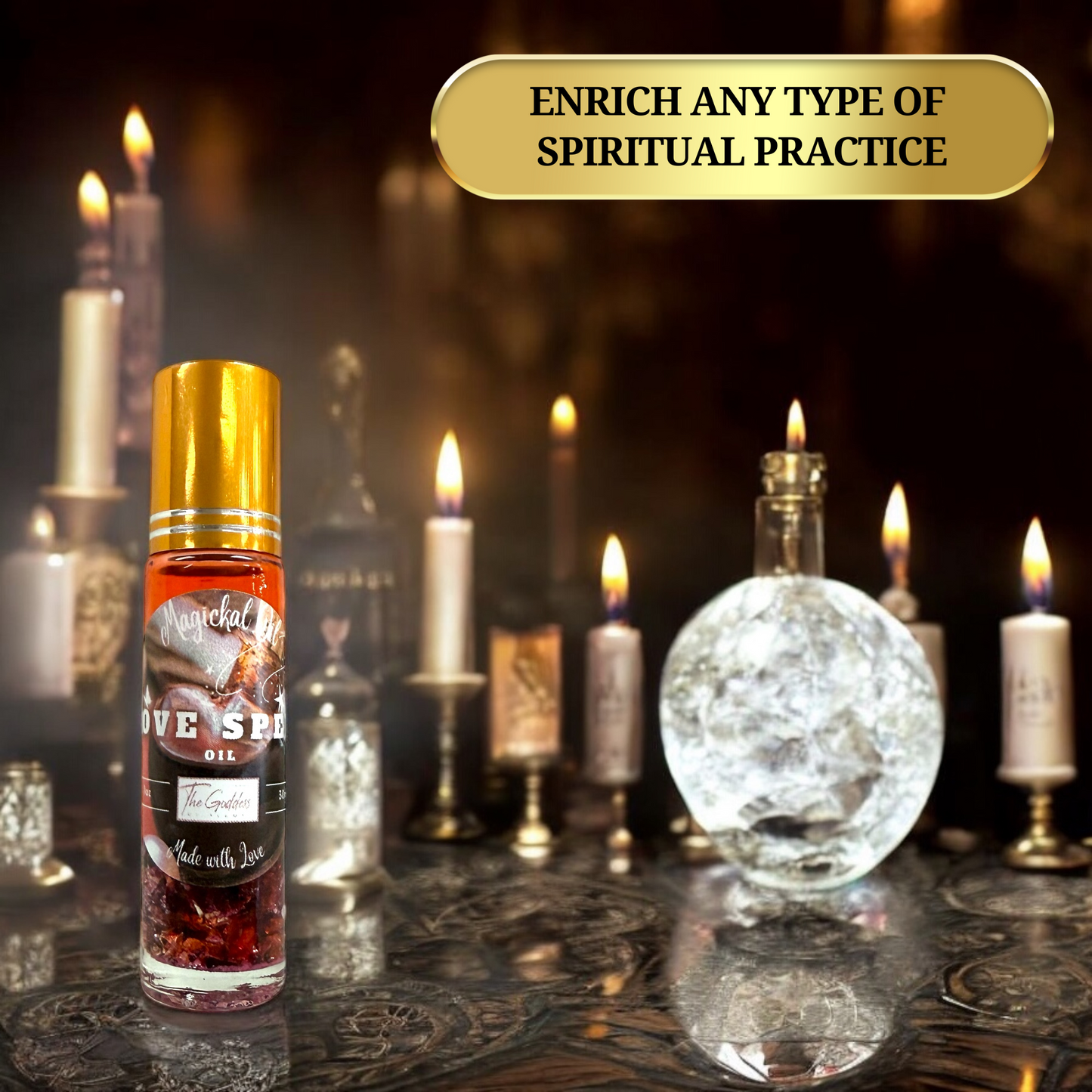 Love Spell Roll-On Perfume - Attracting New Love, Specific Person Love Spell, Love tie