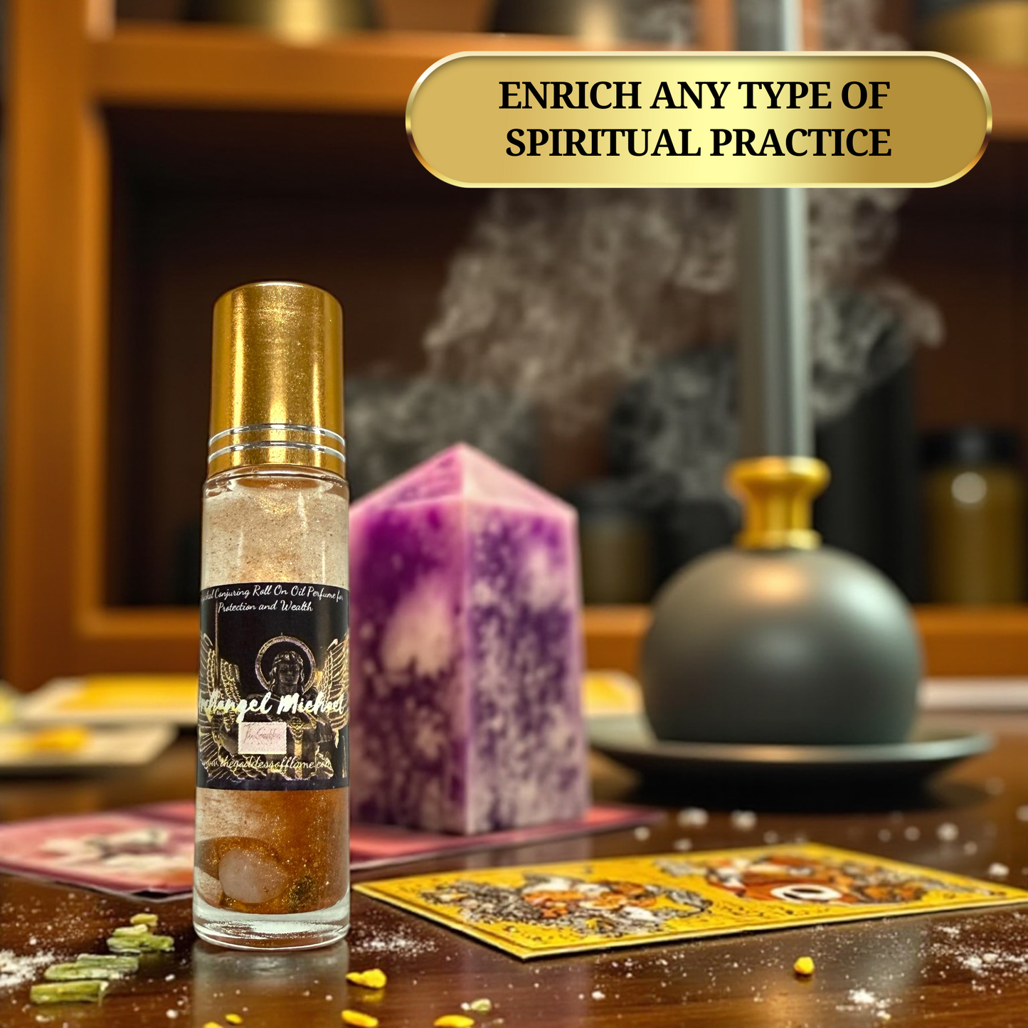 The Goddess of Flame Archangel Michael anointing oil