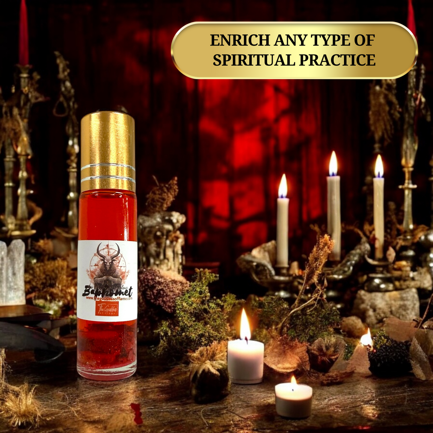 Baphomet Conjuring Magic Roll-On Perfume Oil