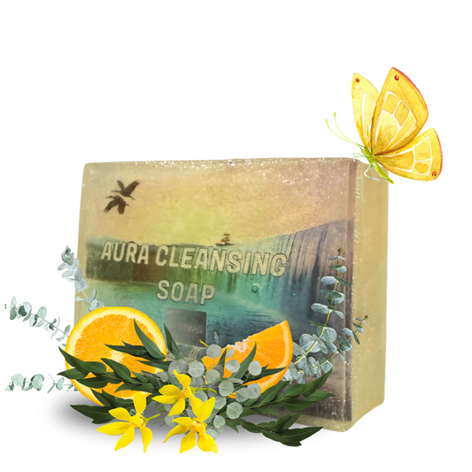 Aura Cleansing Soap Bar by The Goddess of Flame – spiritual purification soap