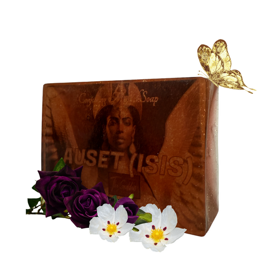Auset Soap Bar by The Goddess of Flame – Egyptian Goddess ritual soap