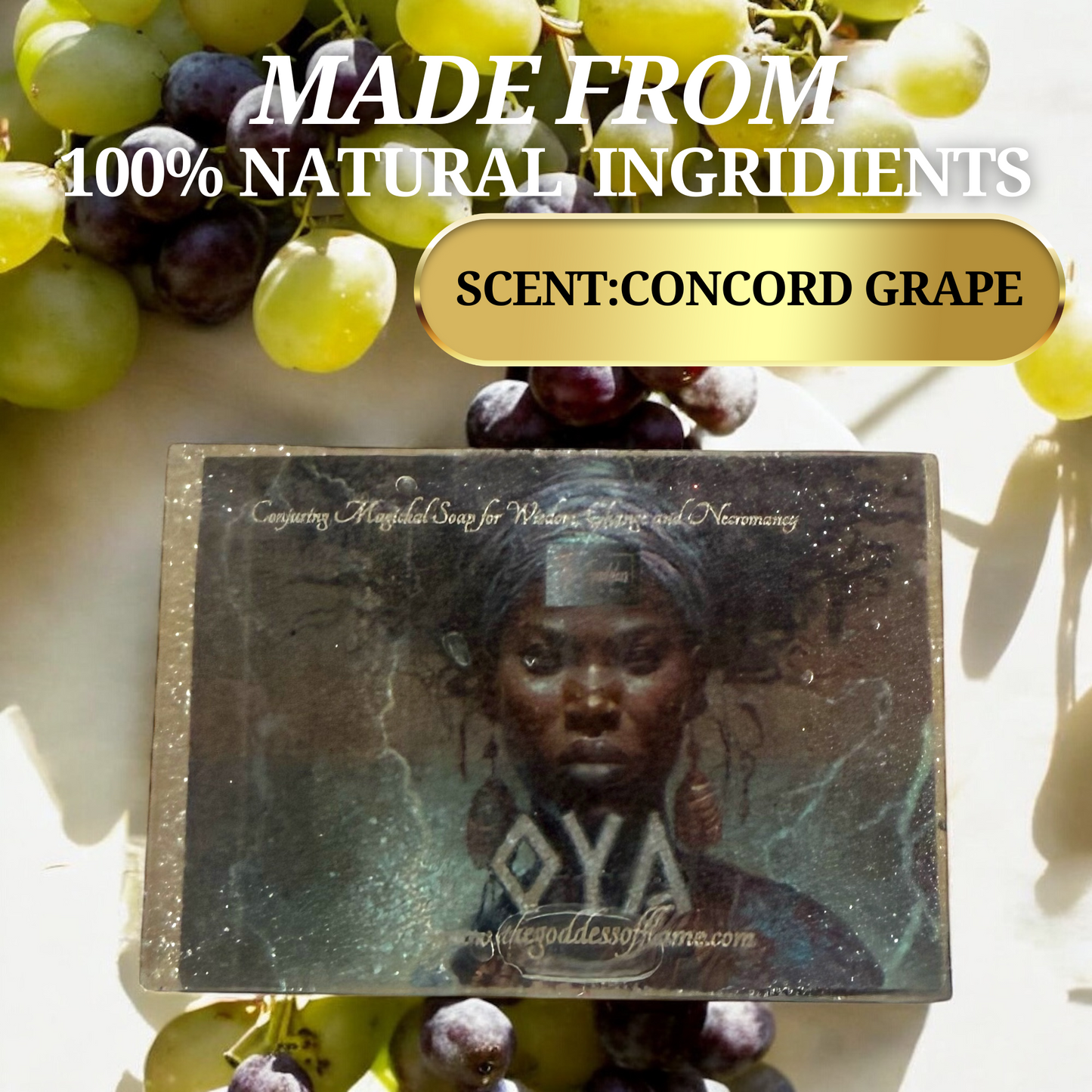 Oya Soap – Orisha Ritual Cleanser for Transformation, Power & Protection