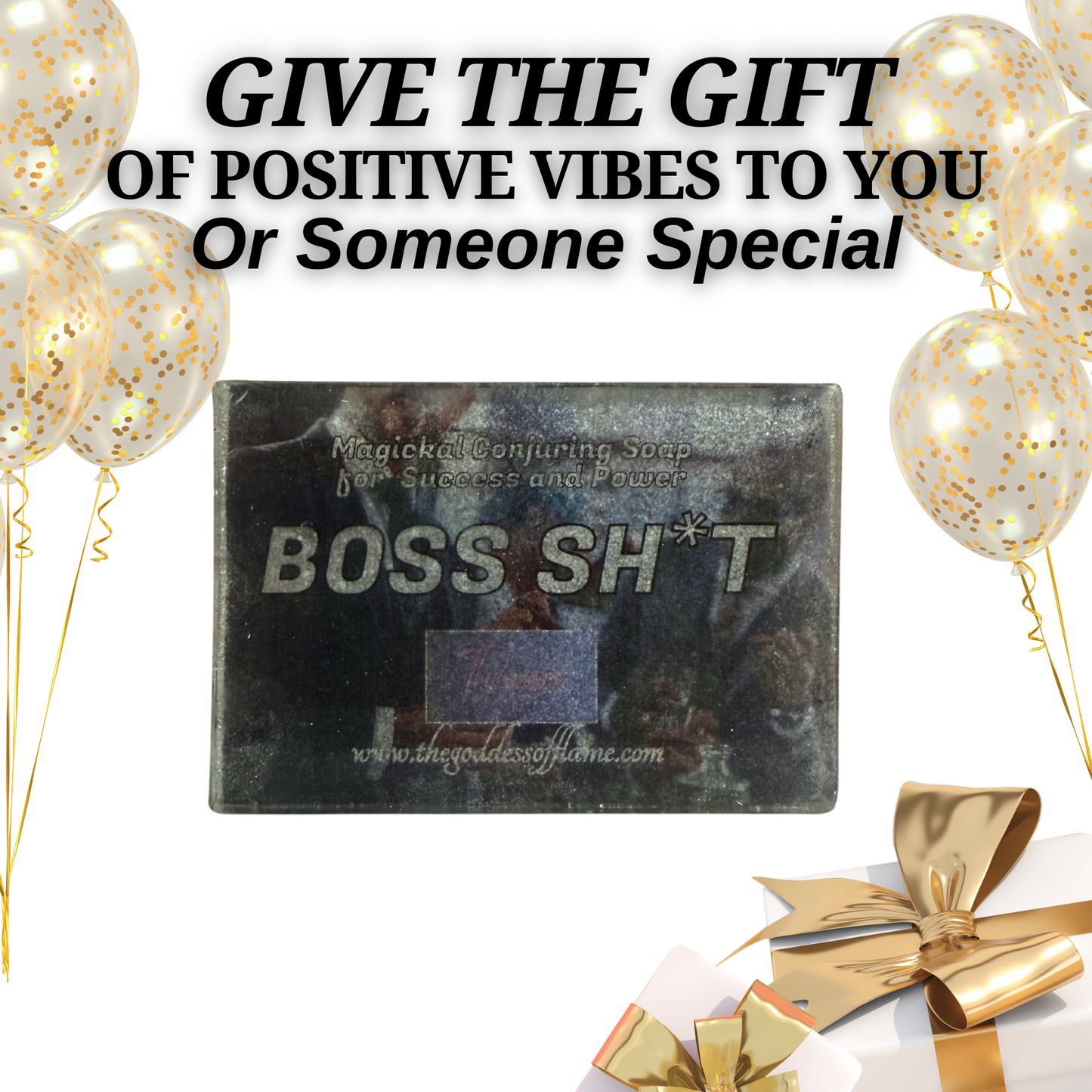 Luxury ritual soap to attract abundance and power