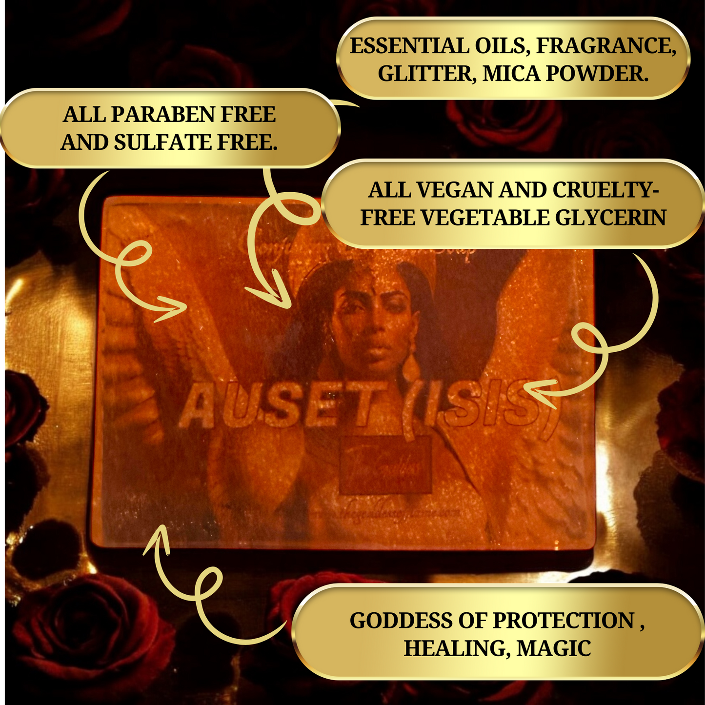 Auset (Isis) Goddess Magic Soap