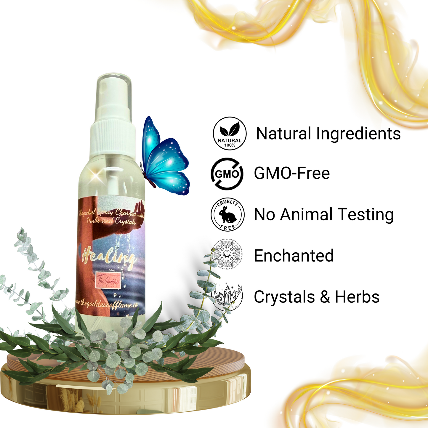 Healing Spray – Energy Clearing Mist for Emotional & Spiritual Wellness