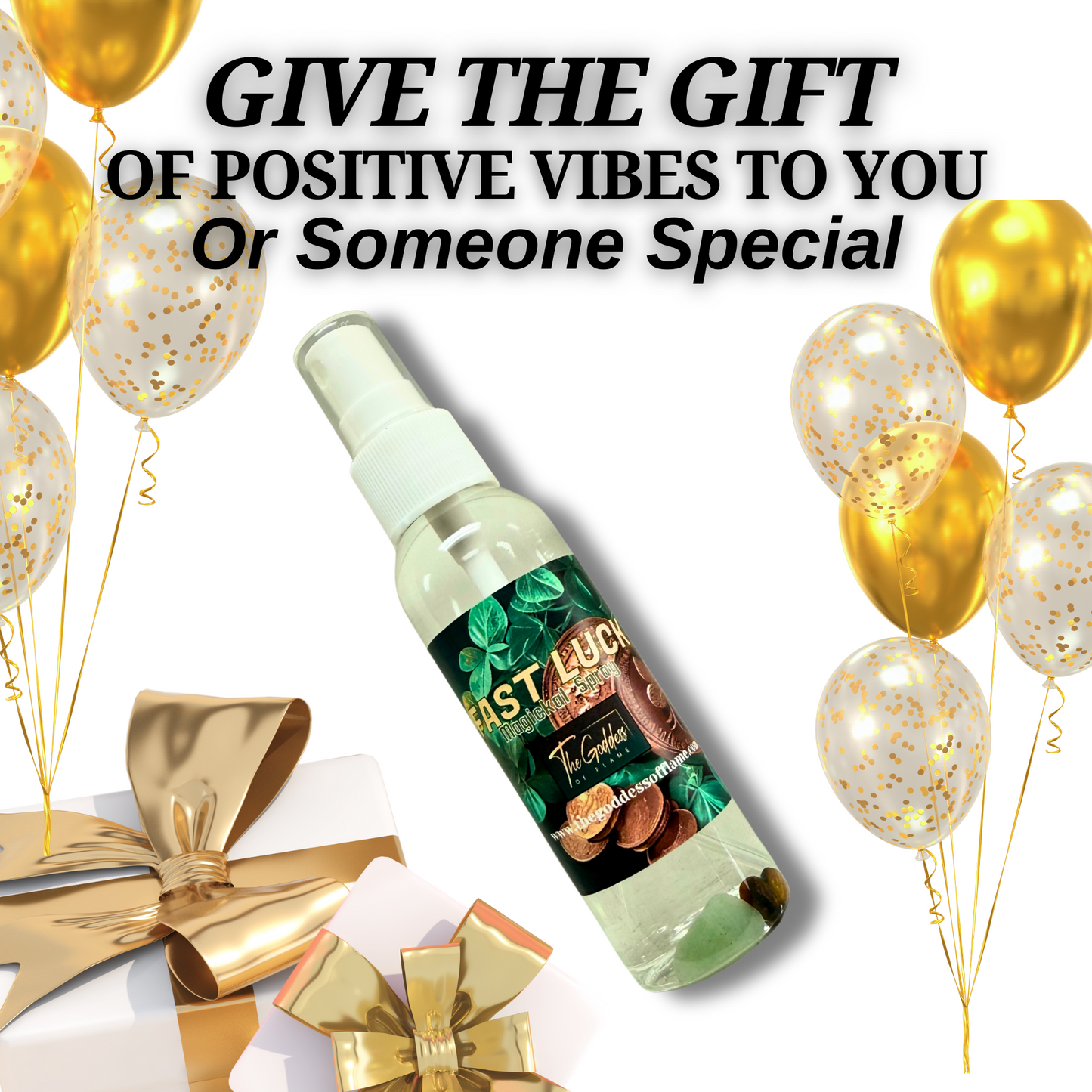 Fast Luck Spray – Attraction Mist for Money, Love & Opportunity