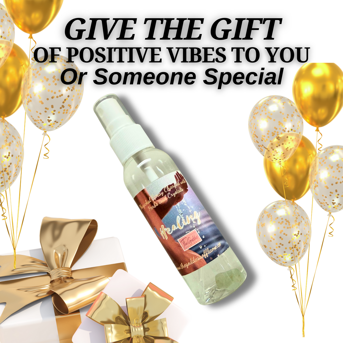 Healing Spray – Energy Clearing Mist for Emotional & Spiritual Wellness