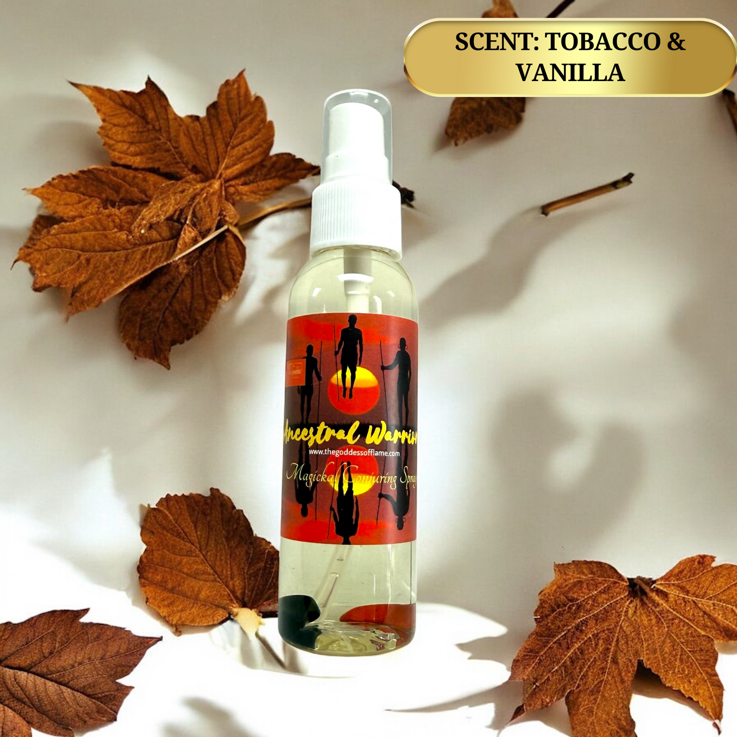 Ancestral Warrior Spray – Spirit Protection & Strength Ritual Mist