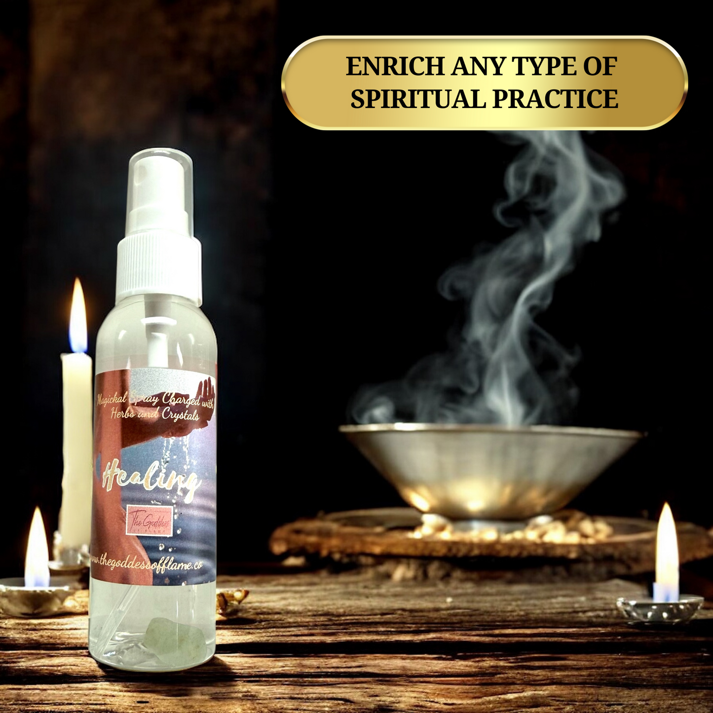 Healing Spray – Energy Clearing Mist for Emotional & Spiritual Wellness