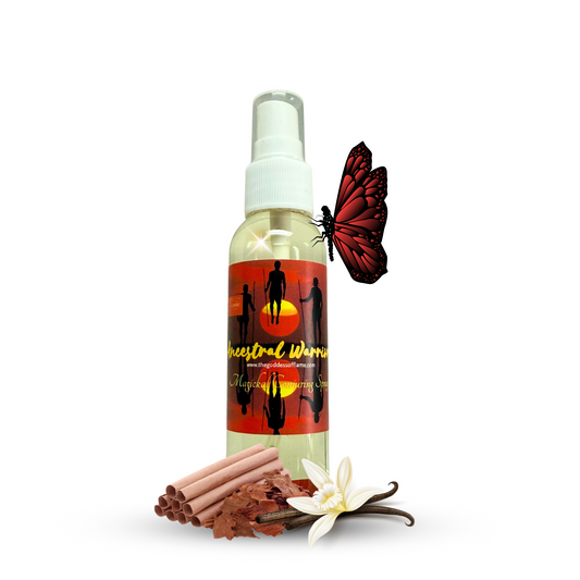 Ancestral Warrior Spray – Spirit Protection & Strength Ritual Mist